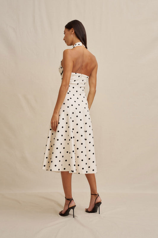By Johnny - Florantina Polka Midi Dress