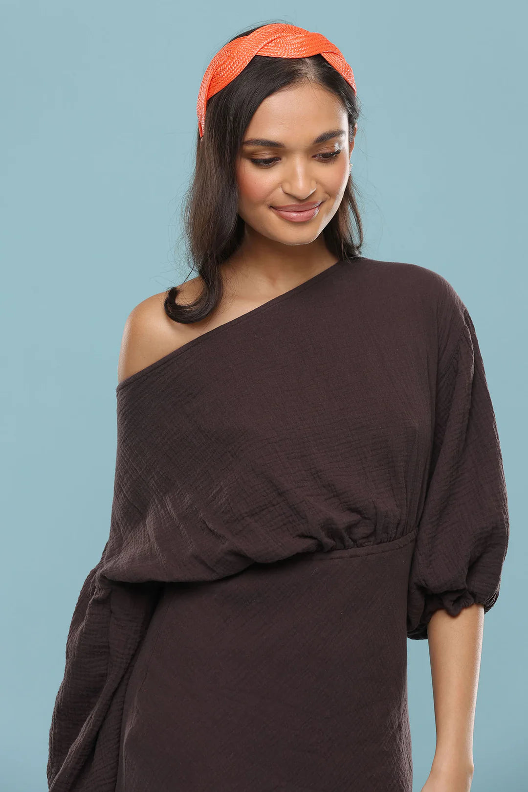 MORGAN & TAYLOR- Gracie Headband in Orange