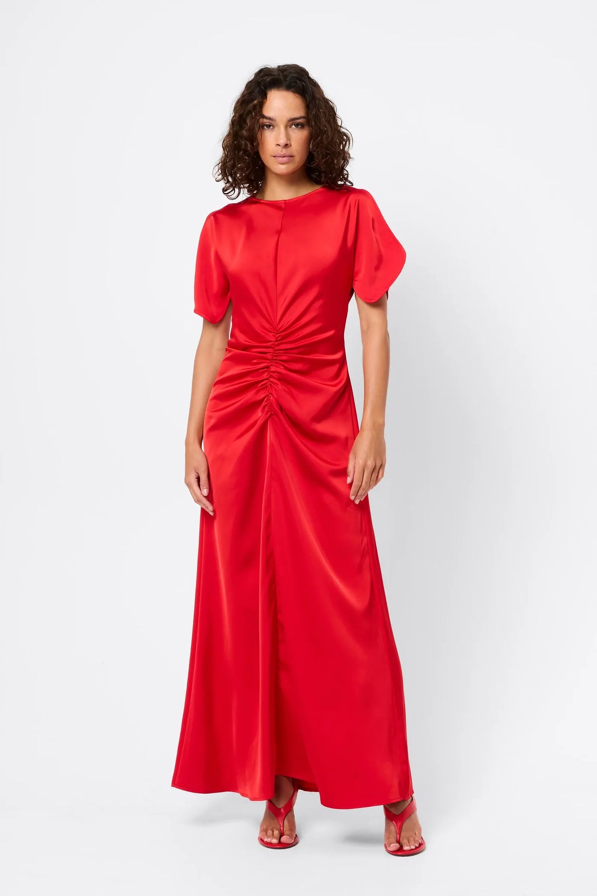 Mossman - Forgive & Forget Maxi Dress - Volcano Red
