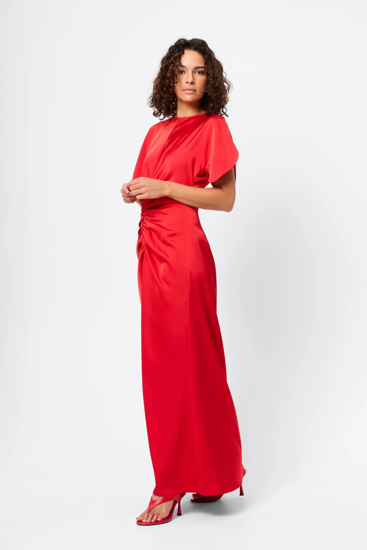 Mossman - Forgive & Forget Maxi Dress - Volcano Red