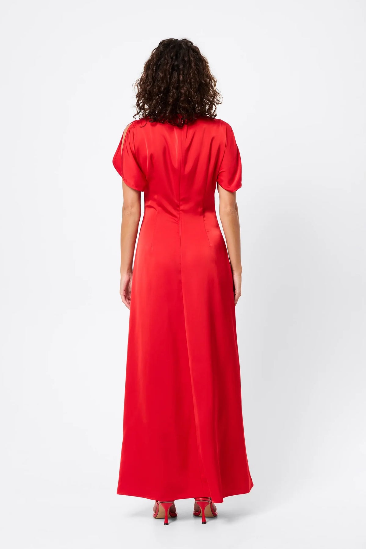 Mossman - Forgive & Forget Maxi Dress - Volcano Red