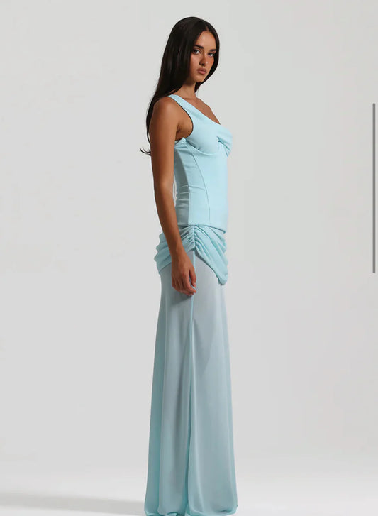 Natalie Rolt - Cadence Gown - Baby Blue