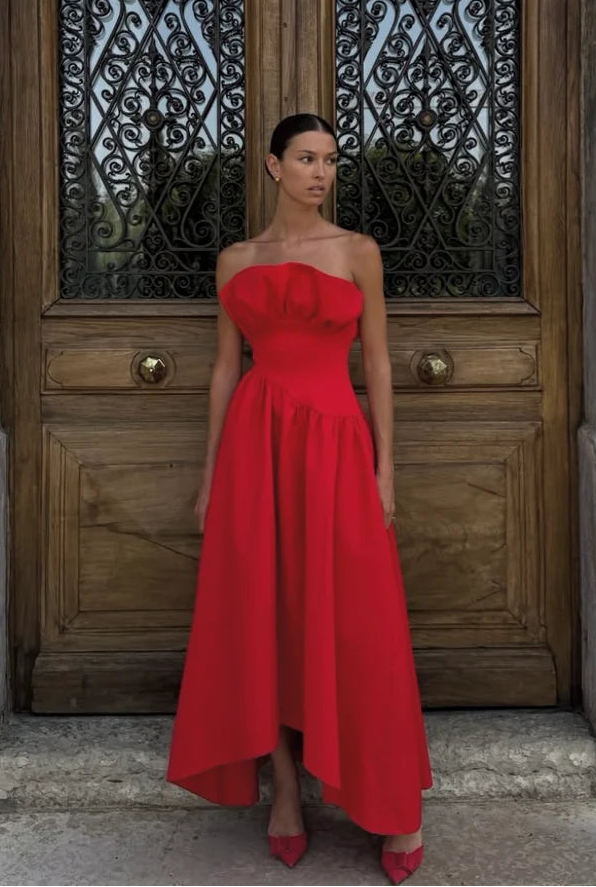 Elliat - Laurel Sleeveless Maxi Dress In Red