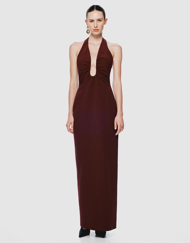 Misha - Alusia Maxi Dress - Cherry Red