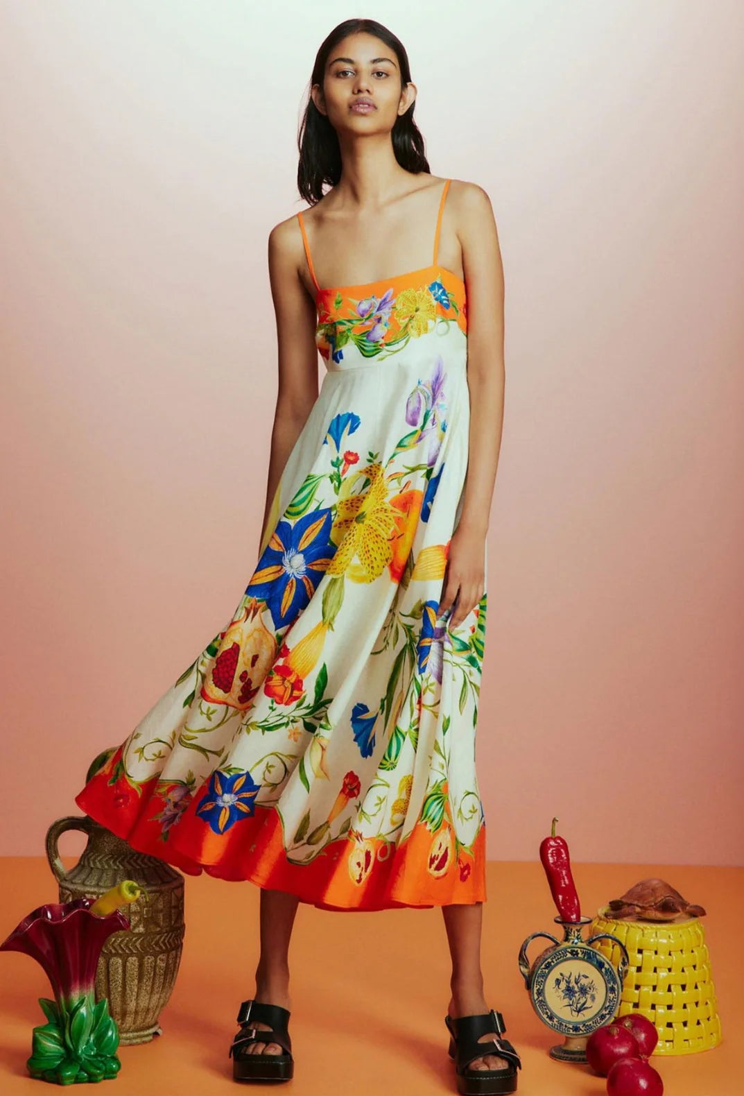 Alemais - Flores Sundress