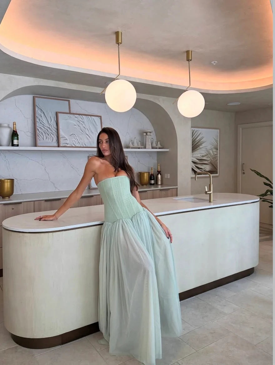 Magic Muse Maxi Dress - Mint