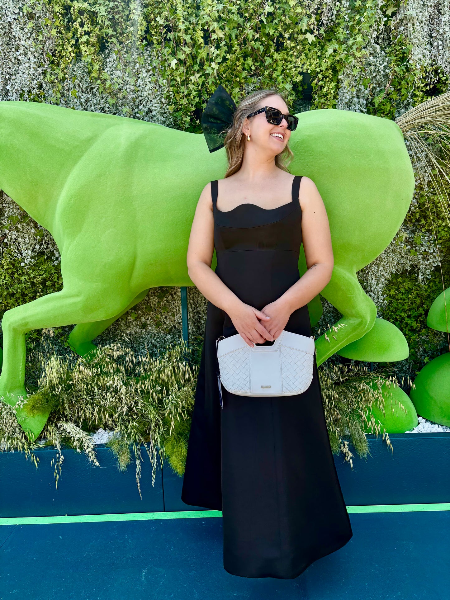 Leo Lin - Odette Midi Dress - Ebony