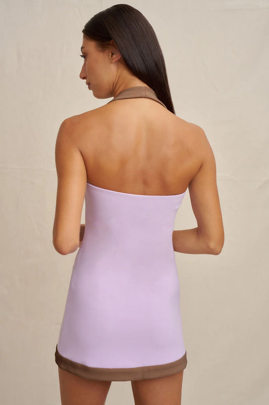 By Johnny - Jade Halter Mini Dress