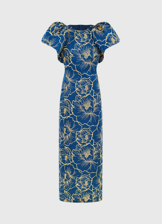 Leo Lin - Lucinda Dress - Marine Blue