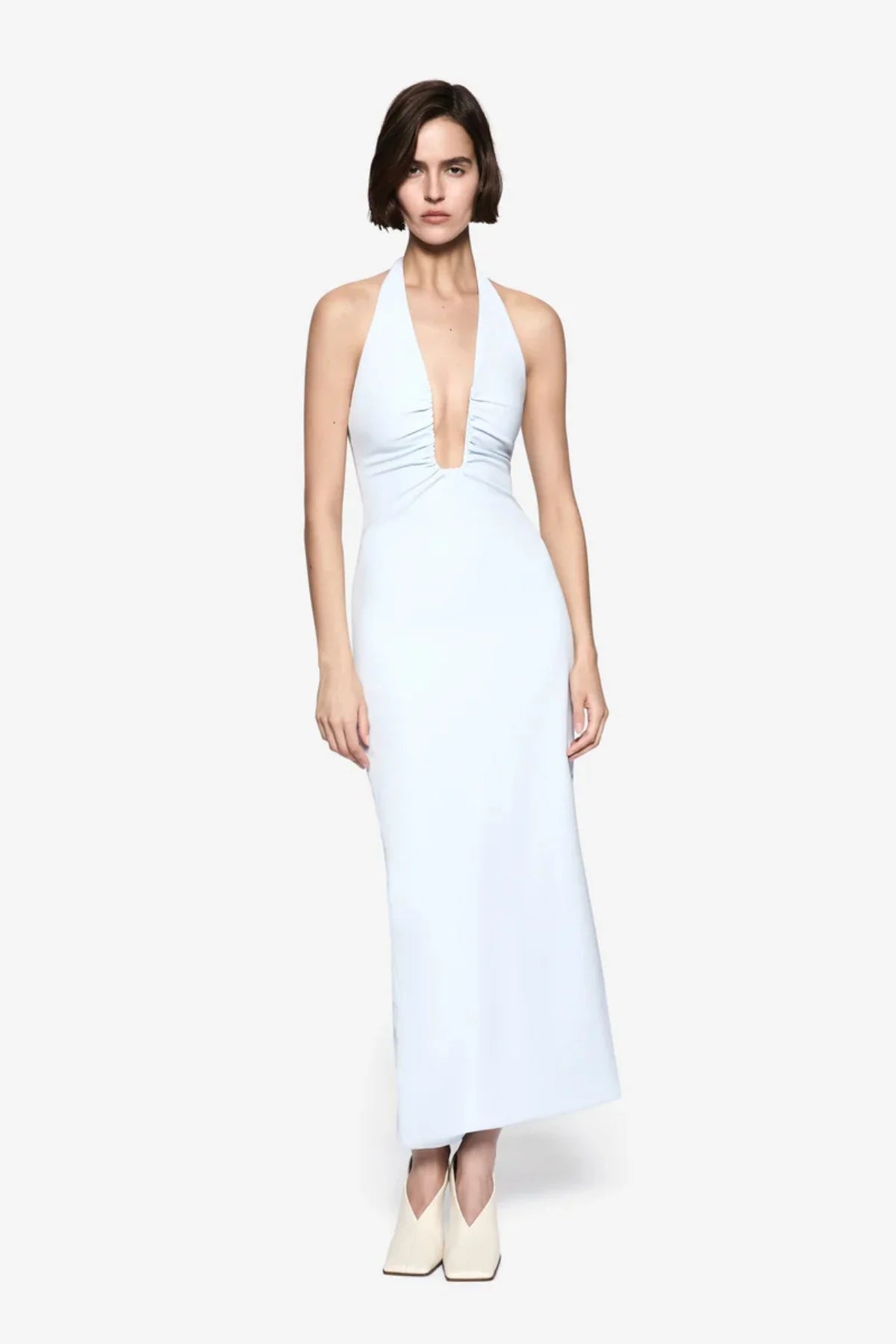 Misha - The Lusi Crepe Dress - Skywriting
