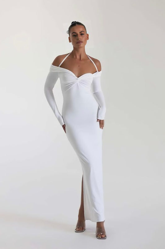 Natalie Rolt - The Charmaine Dress - White