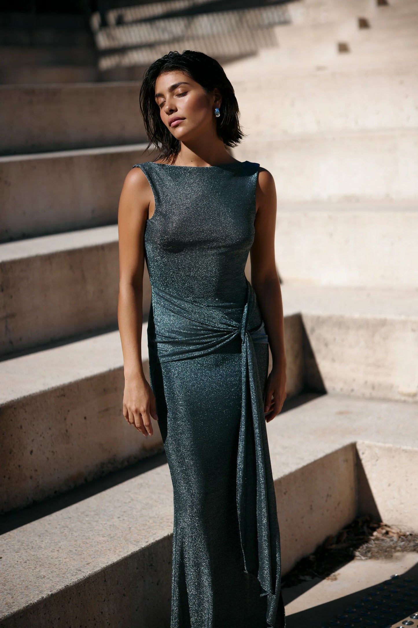 Studio Lexi - Nahla Dress - Silver