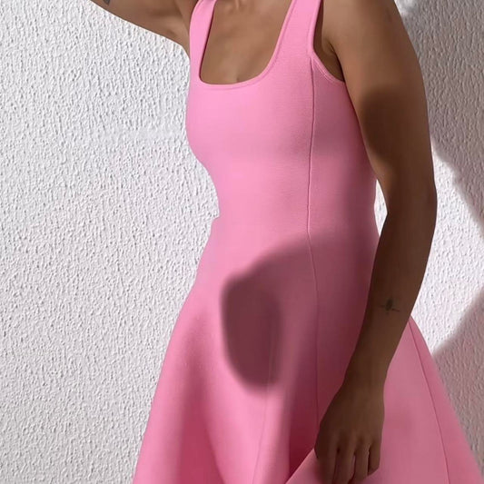 Galleria Knit Dress - Pink