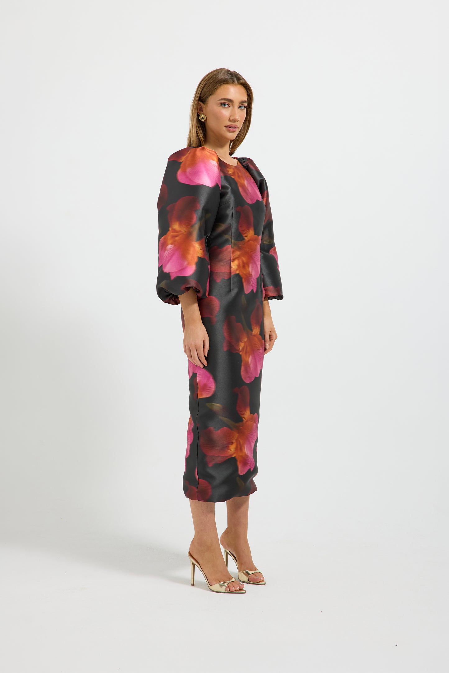 Pasduchas - Ava Sleeve Midi - Spiced Flora