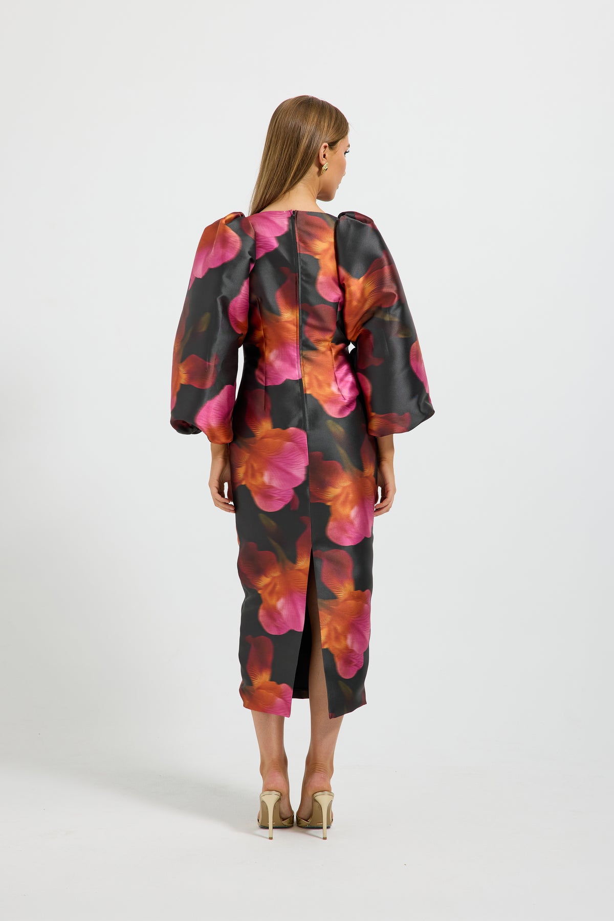 Pasduchas - Ava Sleeve Midi - Spiced Flora