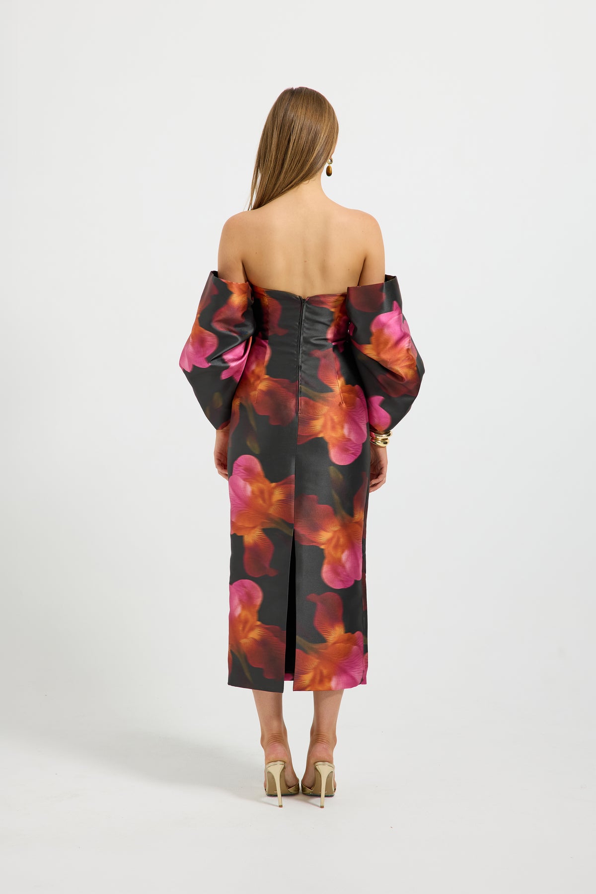 Pasduchas - Ava Shoulder Midi - Spiced Floral