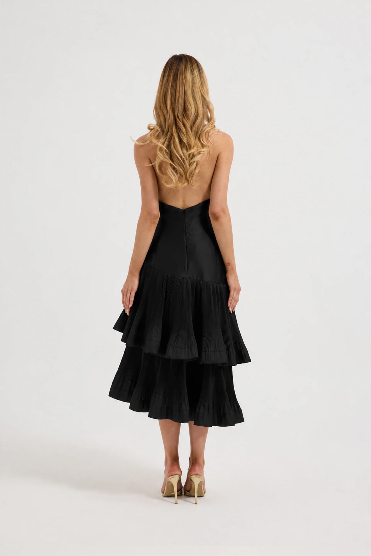 Pasduchas - Lennox Pleated Halter Midi