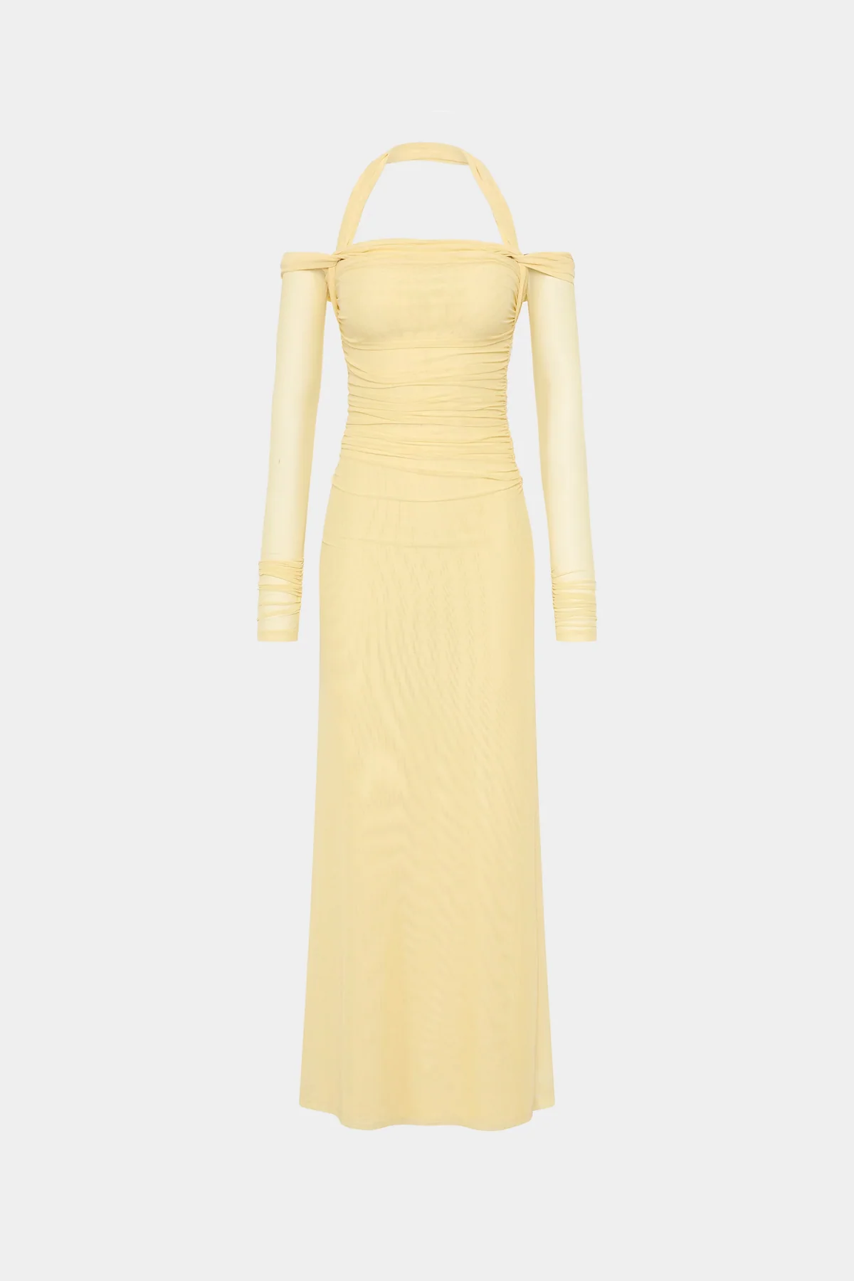 Misha - The Sonnet Mesh Dress - Butter