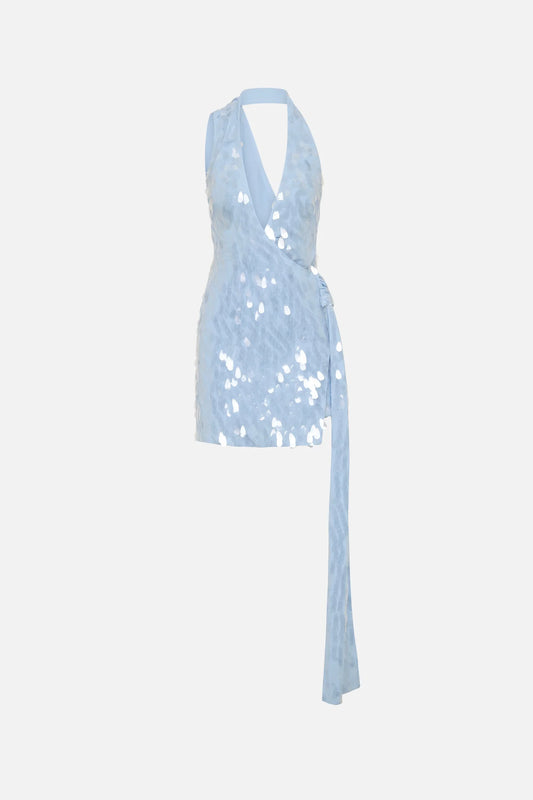 Misha Collection - Sapphire Sequin Mini Dress