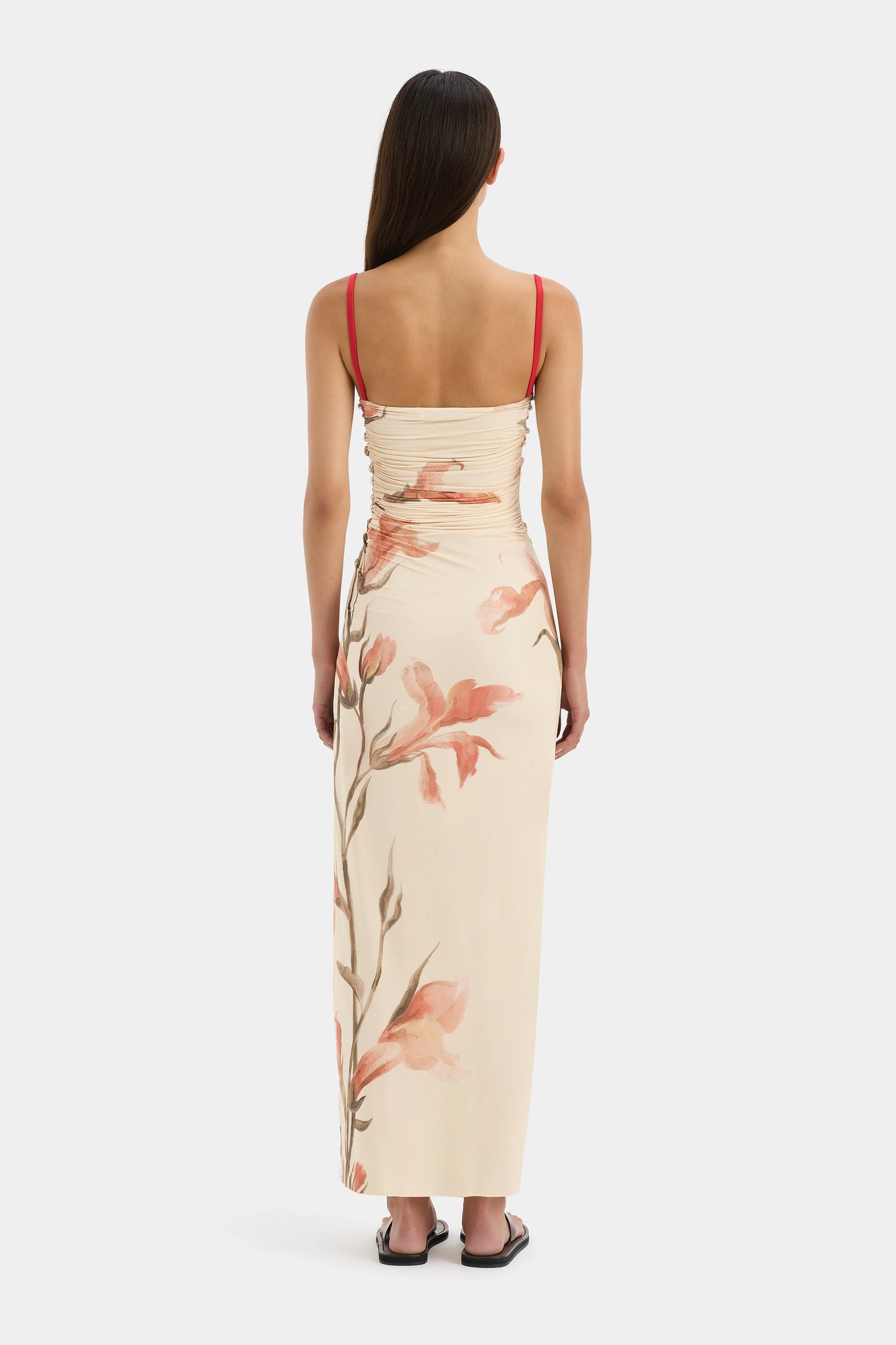 Sir The Label - Hana Ruched Midi Dress