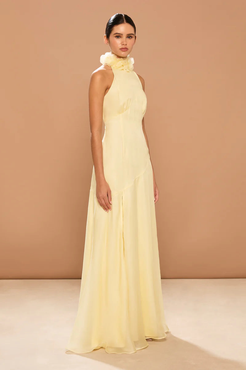 Sonya Moda - Noelle Gown - Butter Yellow