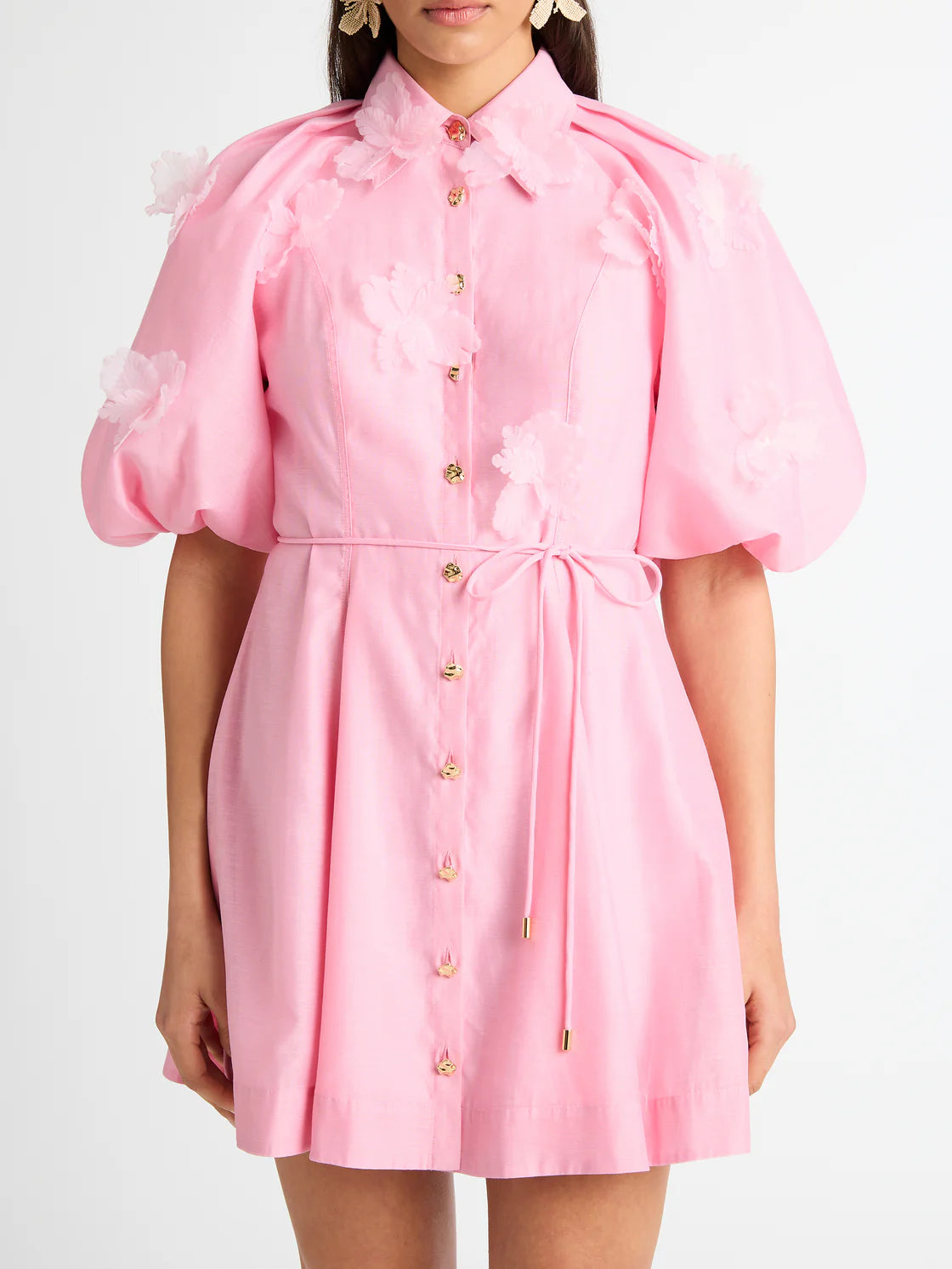 rose shirt dress Harris Shirt Dress in Eliza Rose Prism XL