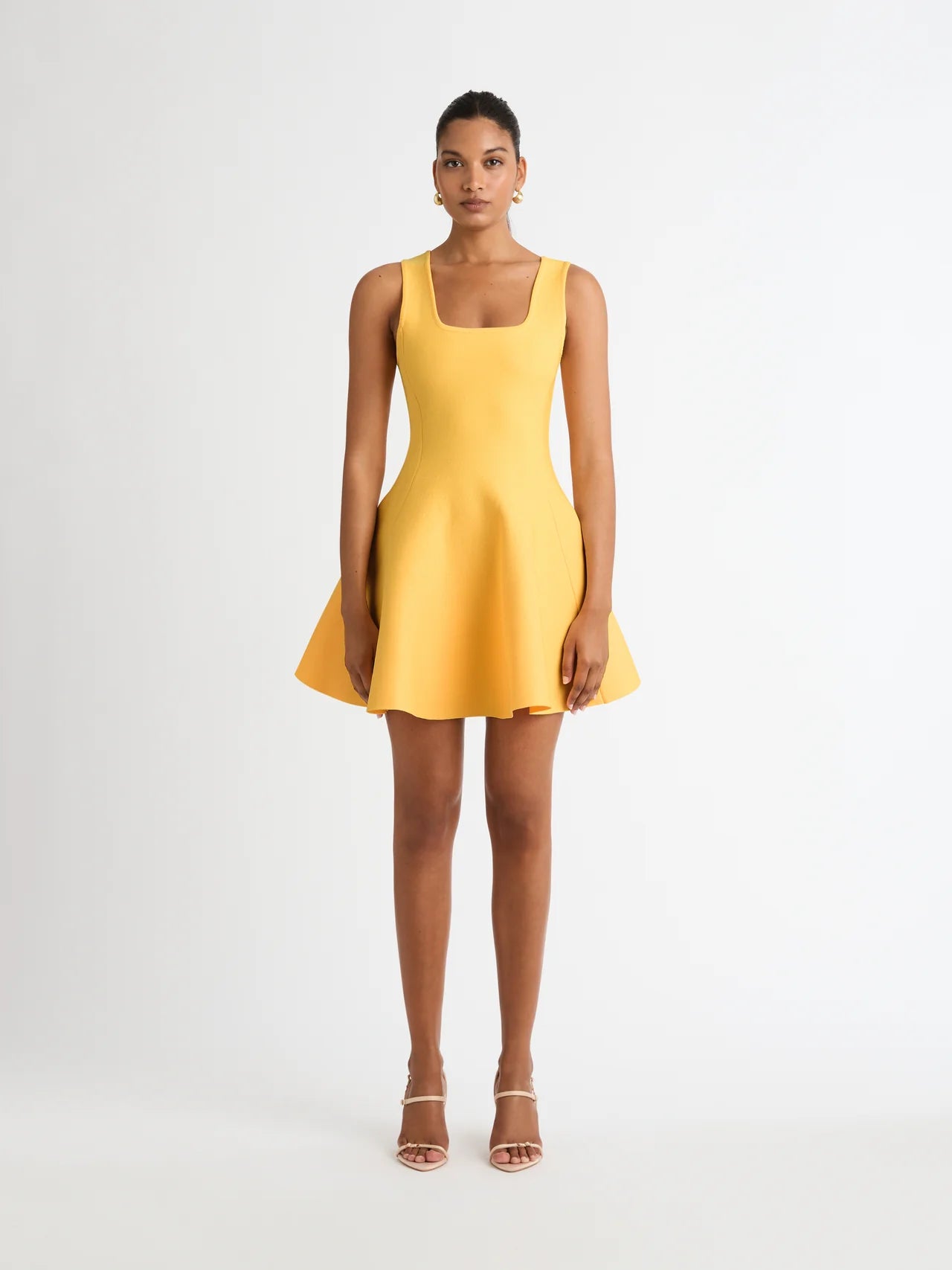 kaileigh tasha knit dress yellow Natalia Fedner LIGHT GOLD SPARKLY MAXI Hand wash cold kaileigh tasha knit dress yellow
