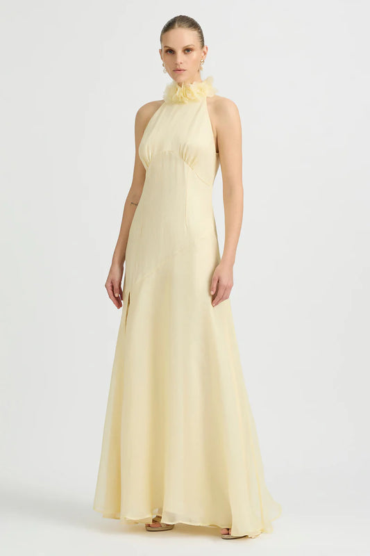 Sonya Moda - Noelle Gown - Butter Yellow