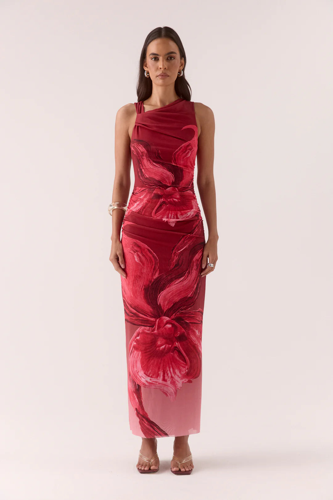 Sovere - The Florence Dress in Raspberry