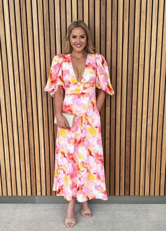 Acler - Hamilton Dress (Pink Floral)
