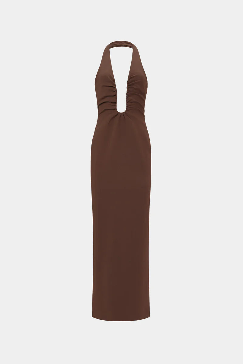 Misha - Alusia Maxi Dress - Brown