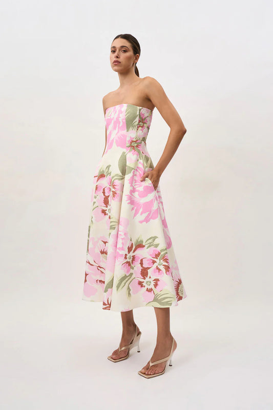 By Johnny - Carrie Strapless Dress - Pink