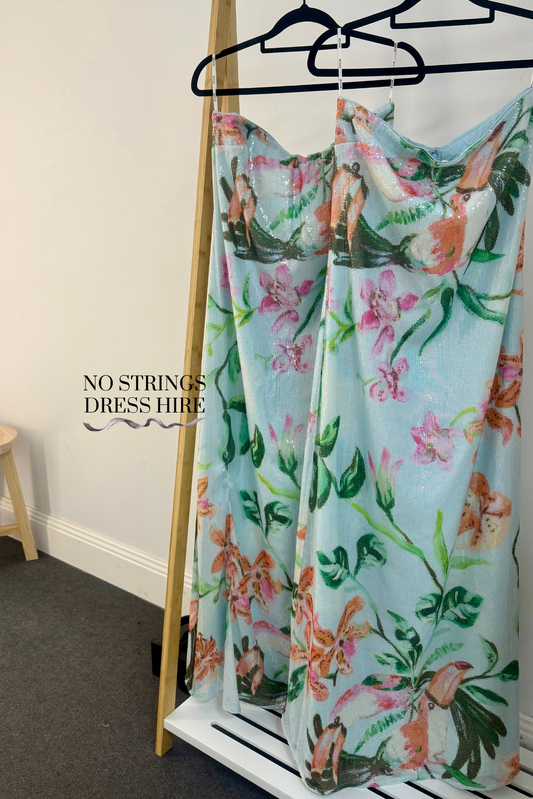 Roame - Bianca Strapless Sequin Maxi Dress