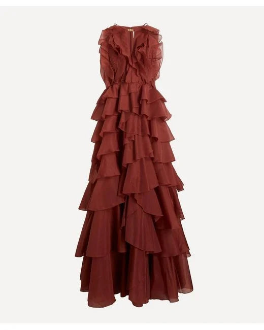 AJE - Cleo Gown - Rust