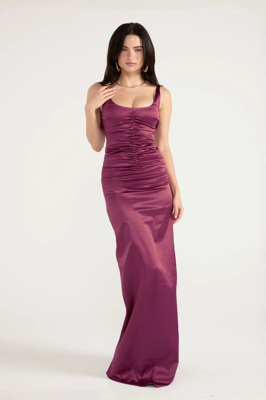 Ance Gria - Atlein Gown - Plum