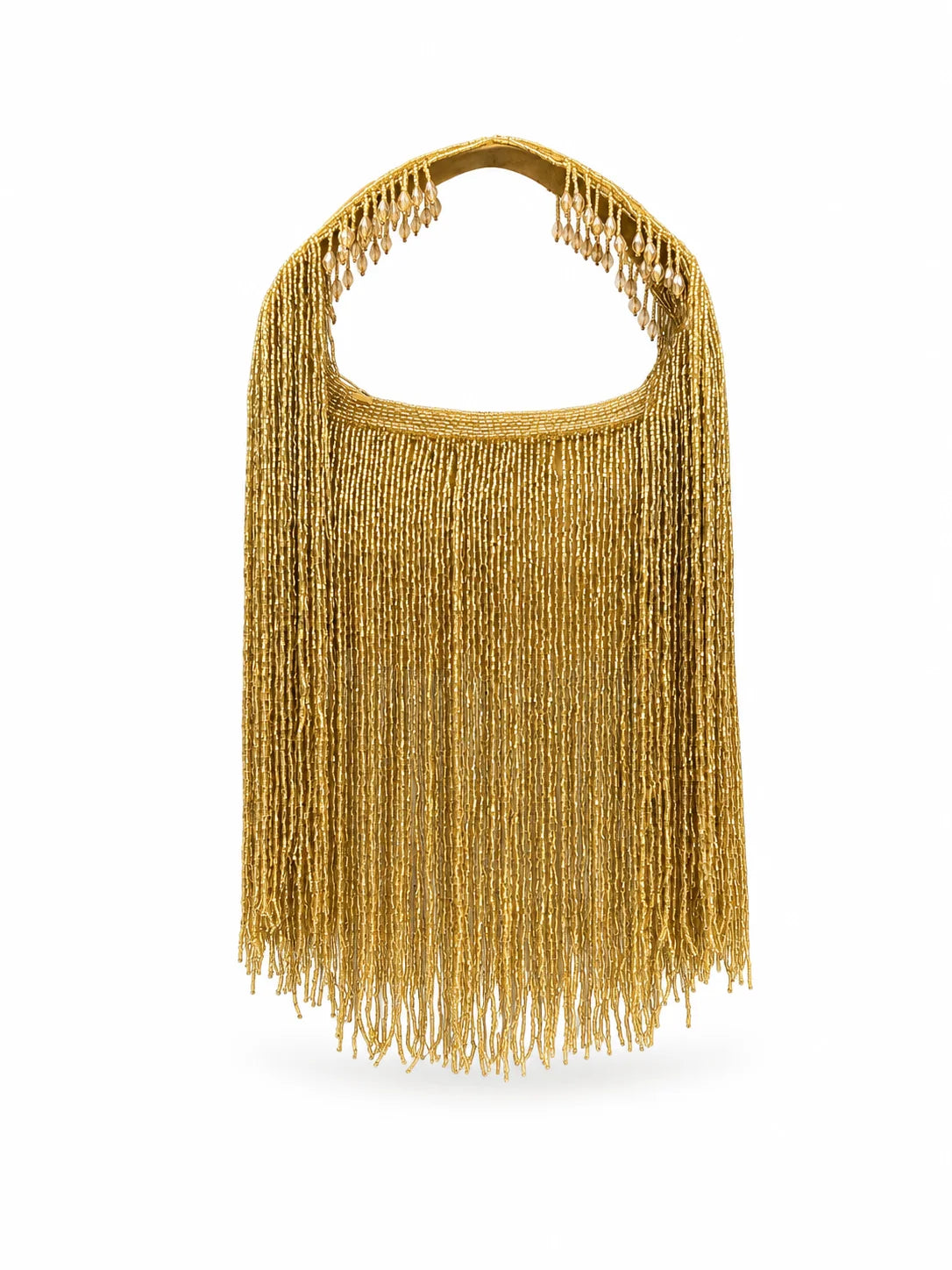 Aelia - The Dolly Tassle Bag - Gold