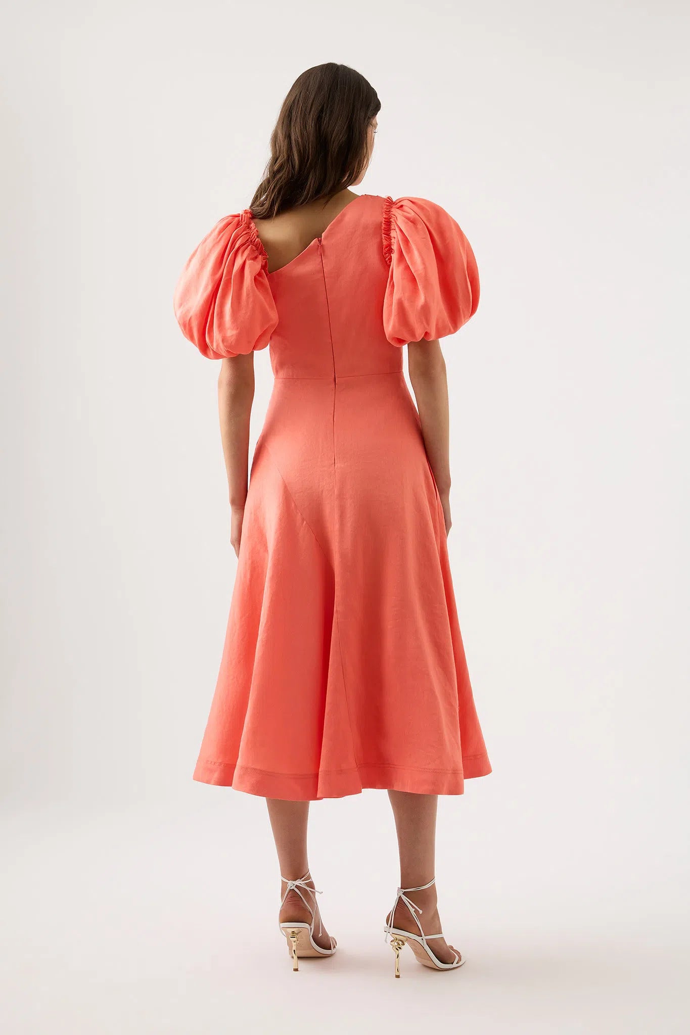 AJE - Maia Off Shoulder Midi Dress
