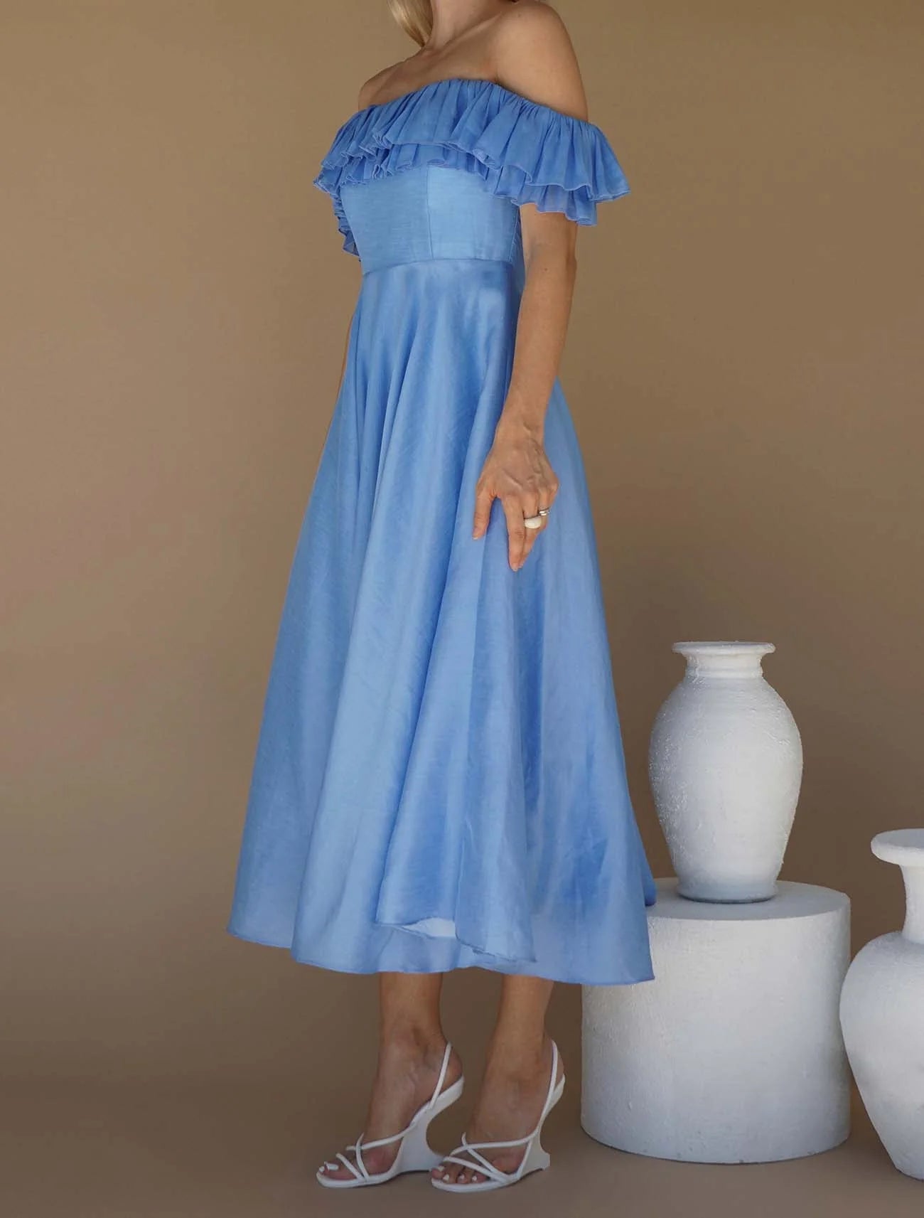 Talulah - Florence Midi Dress - Blue