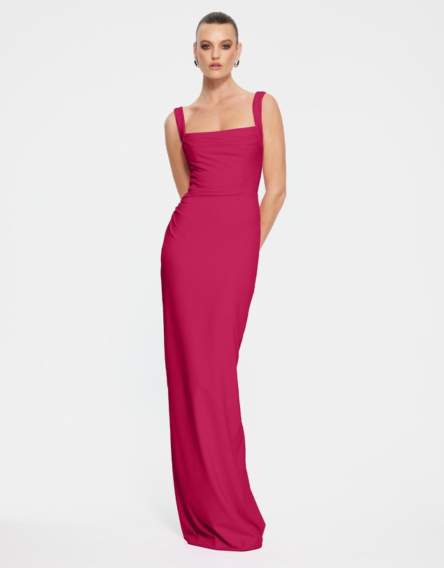Effie Kats - Marbella Gown - Raspberry