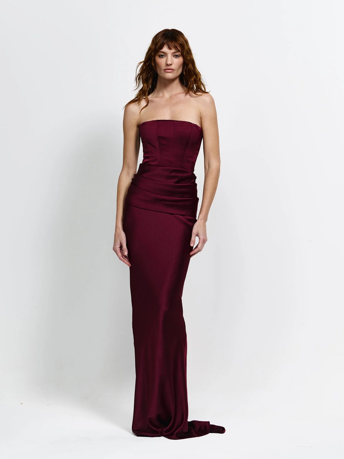 Effie Kats - Indira Gown - Wine