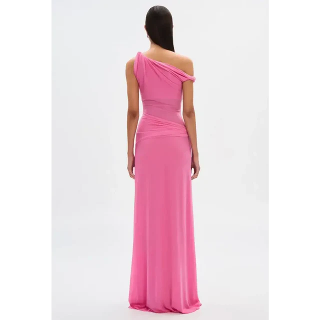 Misha - The Sisal Mesh Dress - Orchid Pink