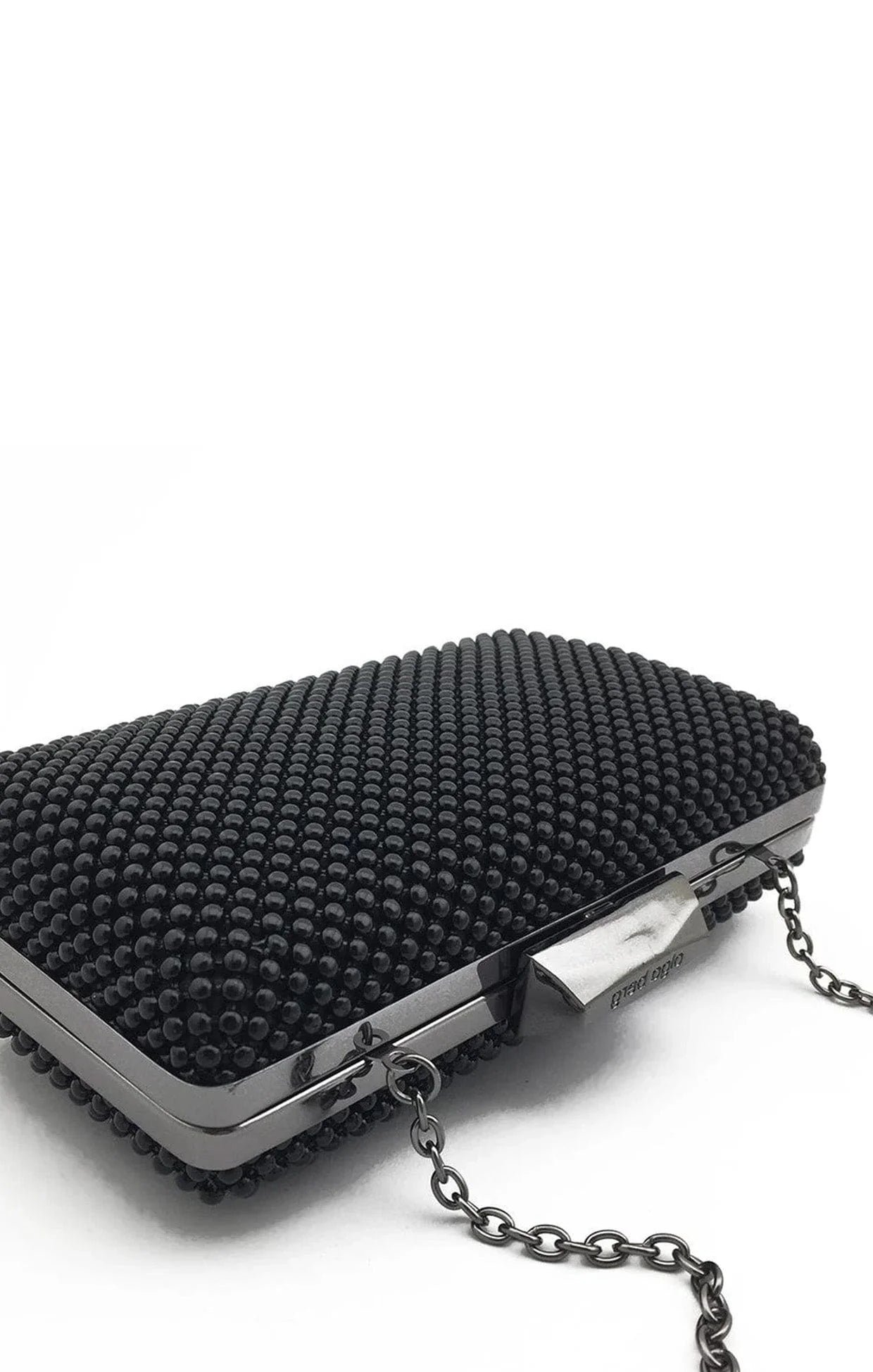 Olga Berg - The Natasha Ball Mesh Clutch