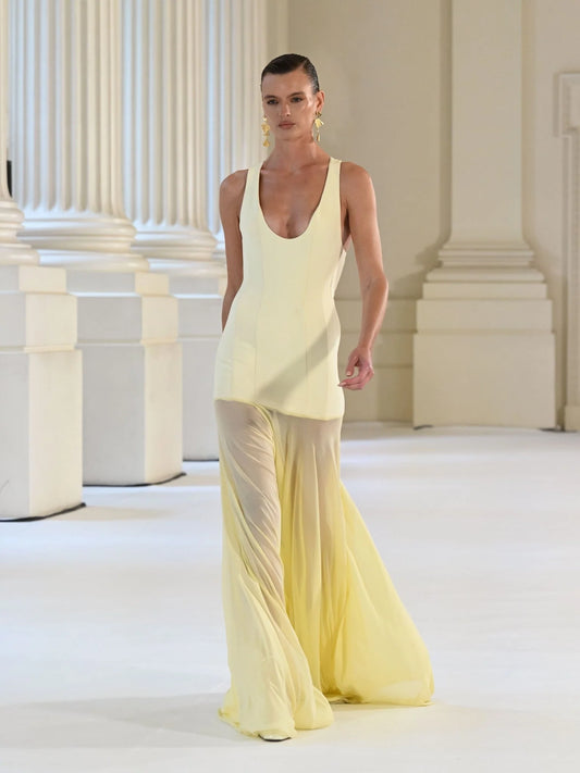Effie Kats - Odessa Maxi Gown - Lemon