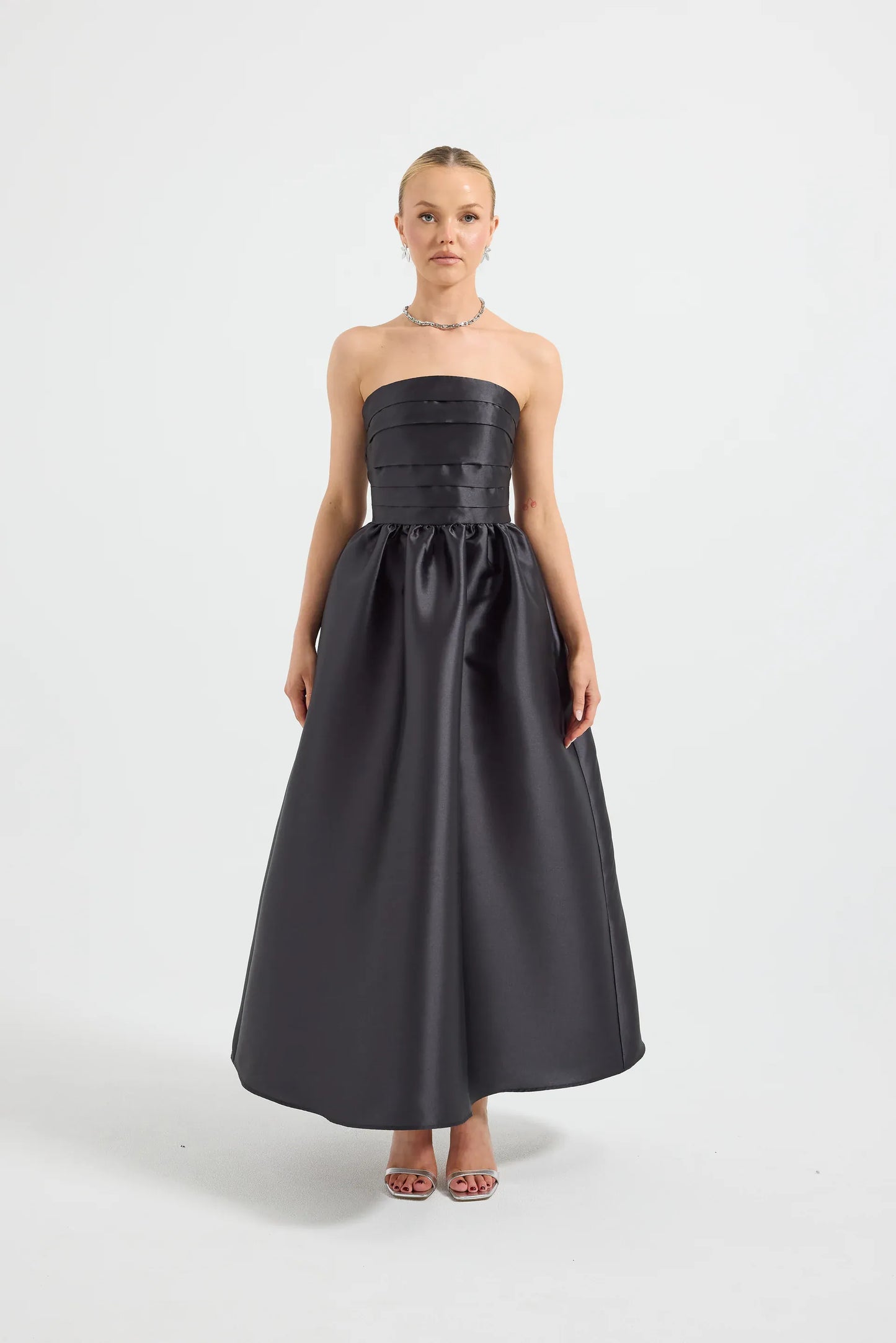 Pasduchas - Dottie Strapless Midi - Black