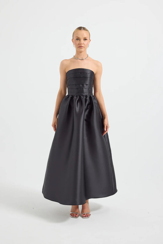 Pasduchas - Dottie Strapless Midi - Black