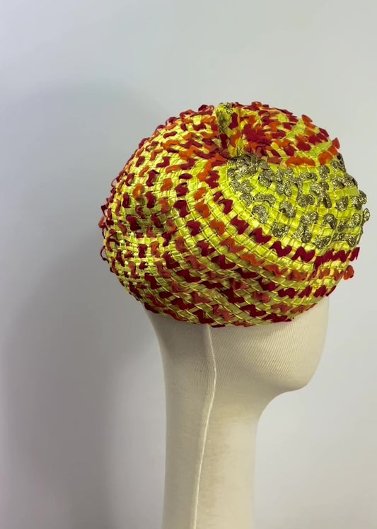 Possum Ball Millinery - Weaved Beret