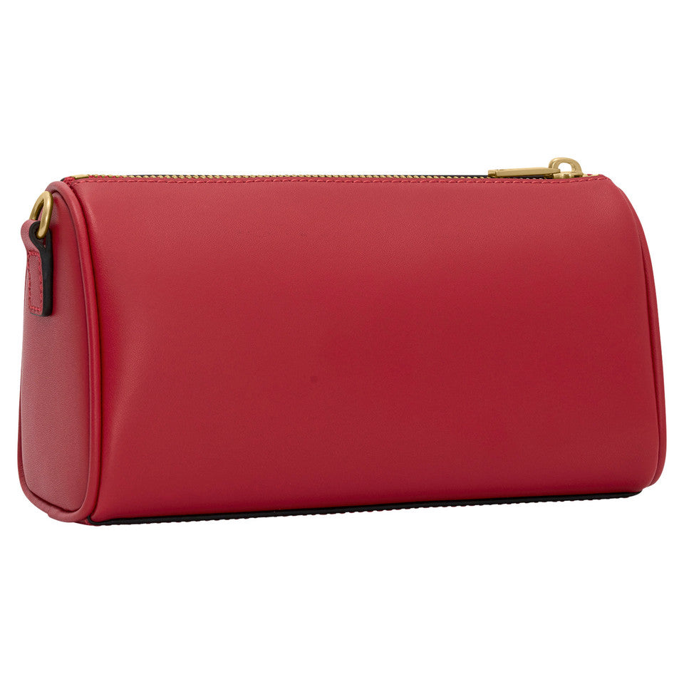 Oroton - Harvey Baguette Crossbody - Dark Ruby