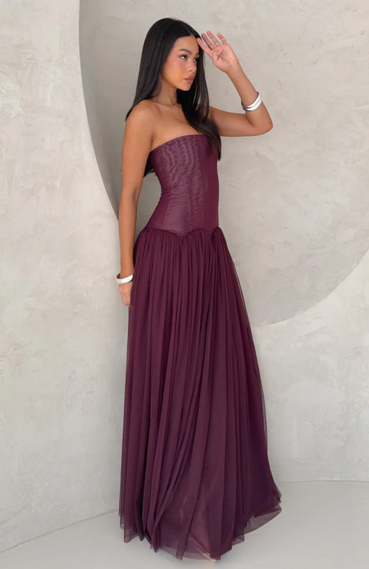 Magic Muse Maxi Dress - Fig