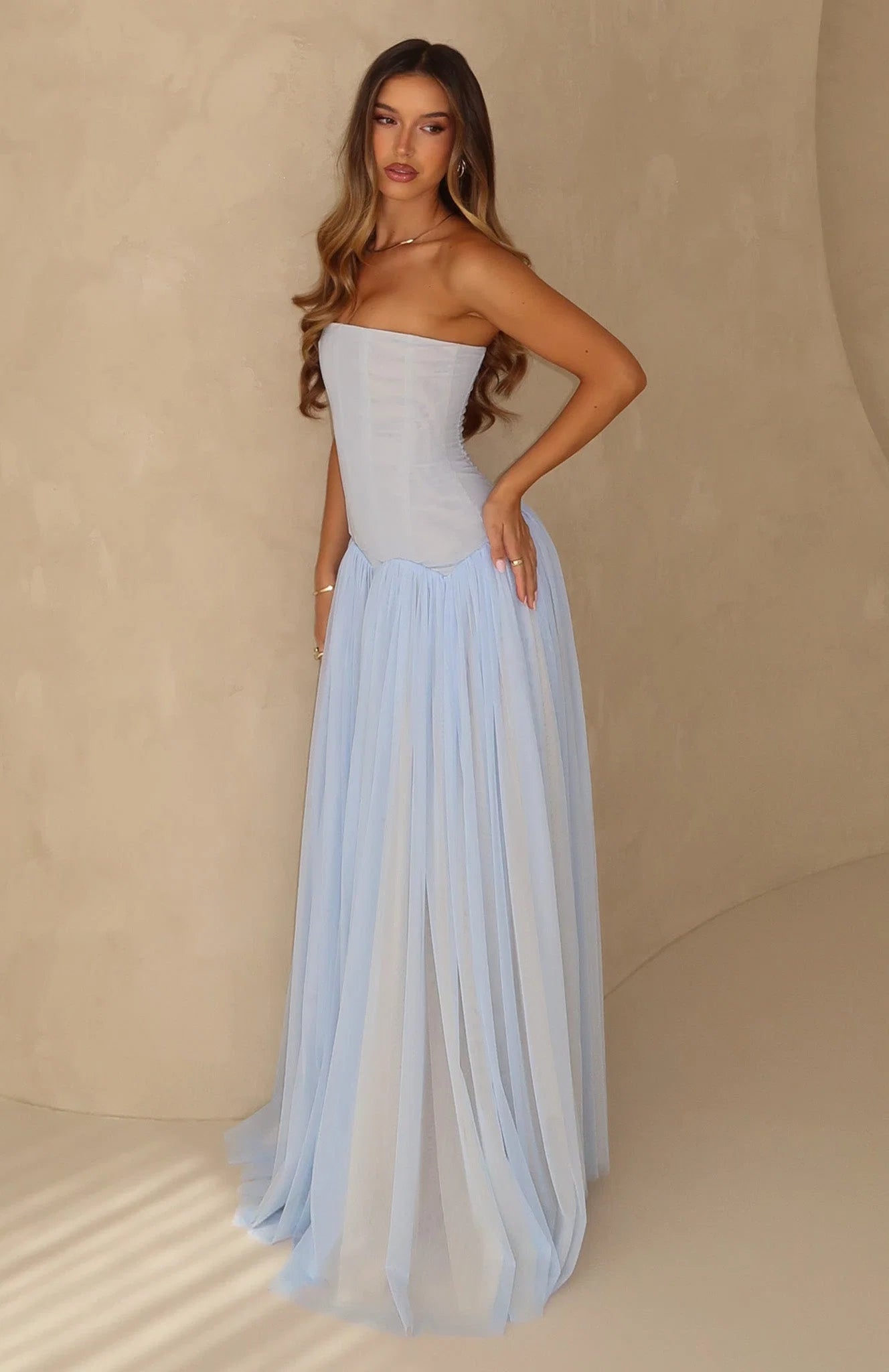 Magic Muse Maxi Dress - Baby Blue